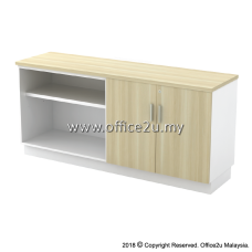 B-YOD7160-YOD7180 COMBINATION LOW CABINET (OPEN SHELF + SWINGING DOOR)